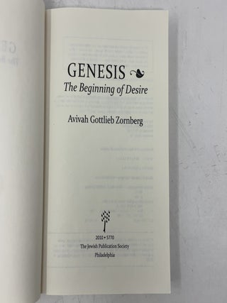 Genesis: The Beginning of Desire