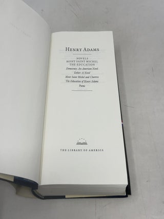 Democracy, Esther, Mont Saint Michel and Chartres, The Education of Henry Adams, Poems