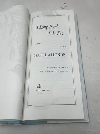 A Long Petal of the Sea - Signed / Autographed Copy