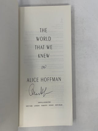 The World That We Knew: A Novel