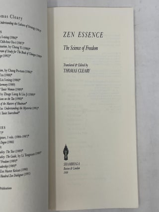 Zen Essence: The Science on Freedom