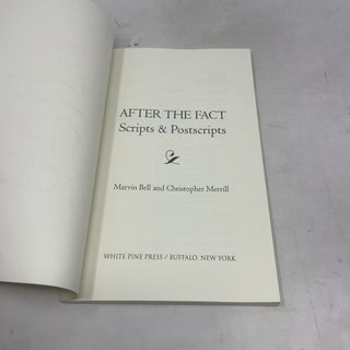 After The Fact: Scripts & Postscripts