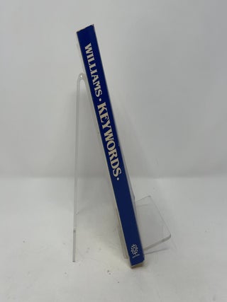 Keywords: A Vocabulary of Culture and Society