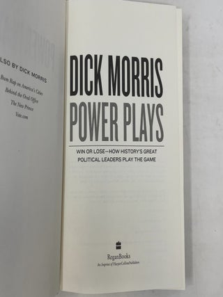 Power Plays: Win or Lose - How History's Great Political Leaders Play the Game