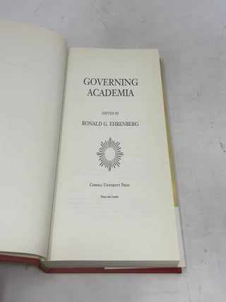 Governing Academia: Who is in Charge at the Modern University?