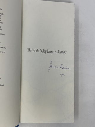 The World Is My Home: A Memoir