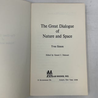 Great Dialogue of Nature and Space