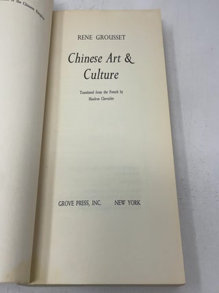 Chinese Art and Culture