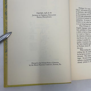 The Chemical Arts of Old China