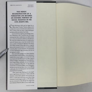 He Calls Me By Lightning: The Life of Caliph Washington and the forgotten Saga of Jim Crow, Southern Justice, and the Death Penalty
