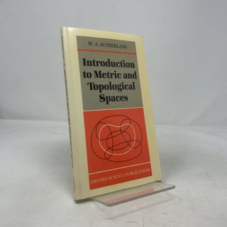 Introduction to Metric and Topological Spaces