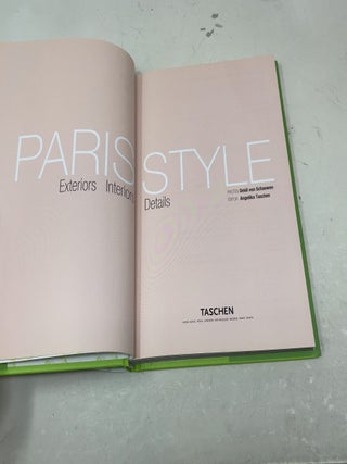 Paris Style (Taschen 25th Anniversary Icon Series)