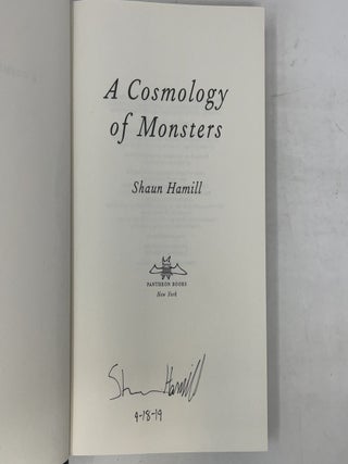 A Cosmology of Monsters: A Novel