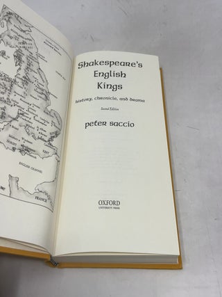 Shakespeare's English Kings: History, Chronicle, and Drama