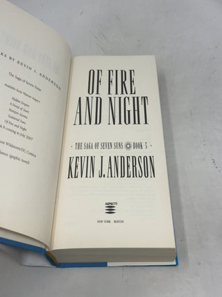 Of Fire and Night (The Saga of Seven Suns Book 5)