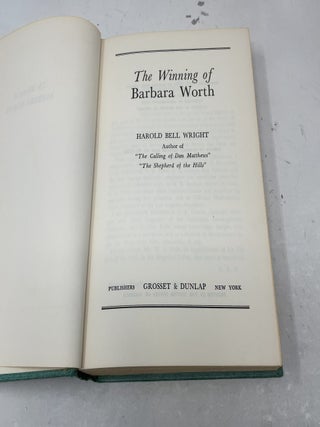 The Winning of Barbara Worth