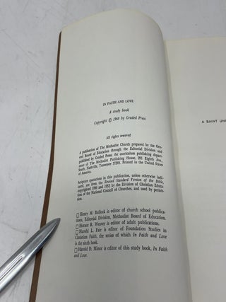 In Faith and Love: Selected Readings