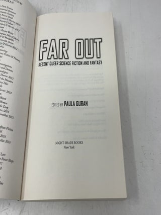 Far Out: Recent Queer Science Fiction and Fantasy