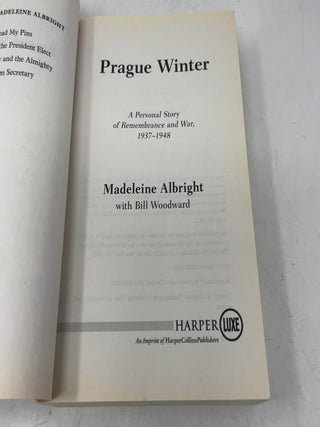 Prague Winter: A Personal Story of Remembrance and War, 1937-1948