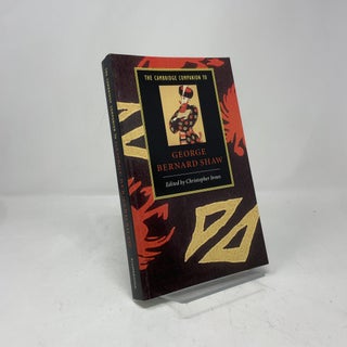 Item #408344 The Cambridge Companion to George Bernard Shaw (Cambridge Companions to Literature)...