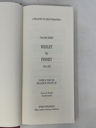 A Treasury of Great Sermons: An Encyclopedia of Preaching