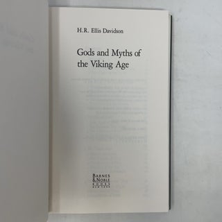 Gods and Myths of the Viking Age