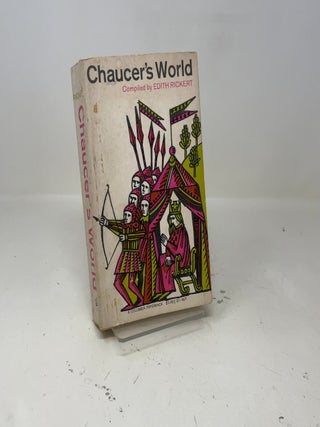 Item #408477 Chaucer's World. Edith Rickert
