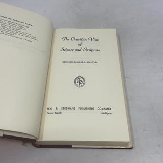 The Christian View of Science and Scripture