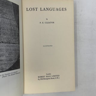 Lost Languages
