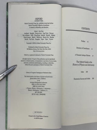 The Oxford Guide to the History of Physics and Astronomy