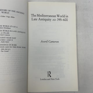 The Mediterranean World in Late Antiquity: AD 395-600