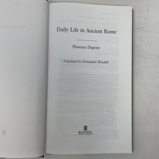 Daily Life in Ancient Rome