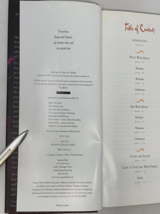 John Sarich at Chateau Ste. Michelle: For Cooks Who Love Wine