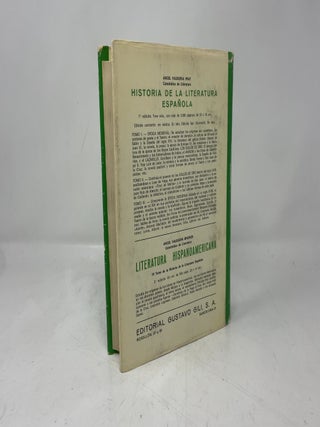 Manual de Bibliografía de la literatura española
