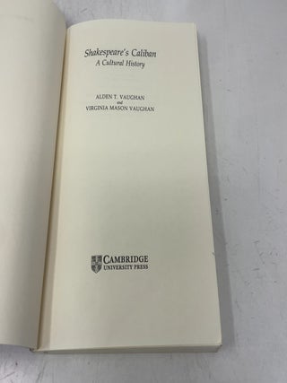 Shakespeare's Caliban: A Cultural History