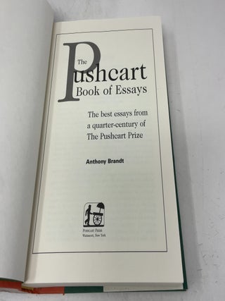 The Pushcart Book of Essays: The Best Essays from a Quarter-Century of the Pushcart Prize