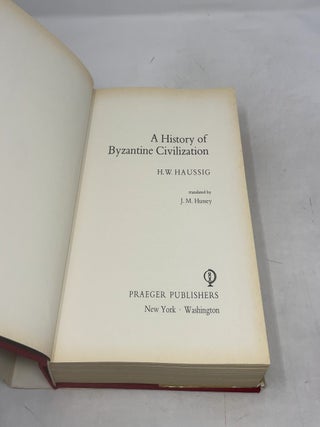 A History of Byzantine Civilization