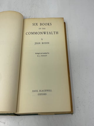 Six Books of the Commonwealth