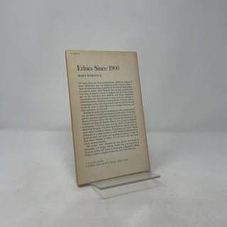 Ethics Since 1900