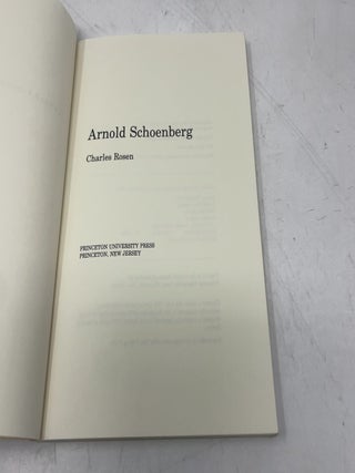 Arnold Schoenberg