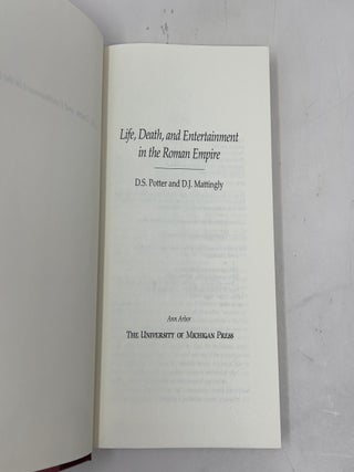 Life, Death, and Entertainment in the Roman Empire