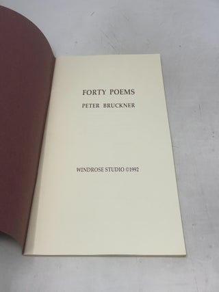 Forty Poems