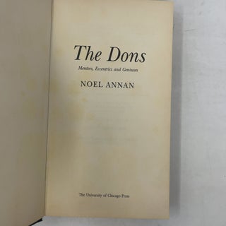 The Dons: Mentors, Eccentrics and Geniuses