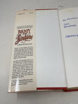 Bounty on the Brandywine: A Heritage of Natural Beauty, History, Art and Fine Food