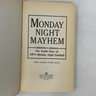 Monday Night Mayhem: The Inside Story of ABC's Monday Night Football