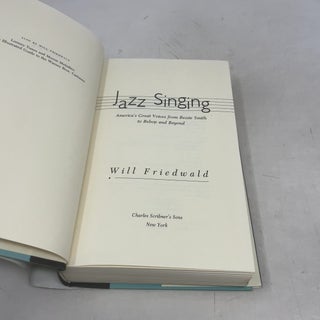 Jazz Singing: America's Great Voices from Bessie Smith to Bebop and Beyond
