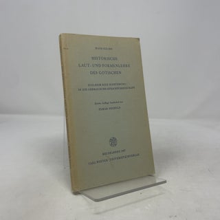 Historische Laut-Und Formenlehre Des Gotischen