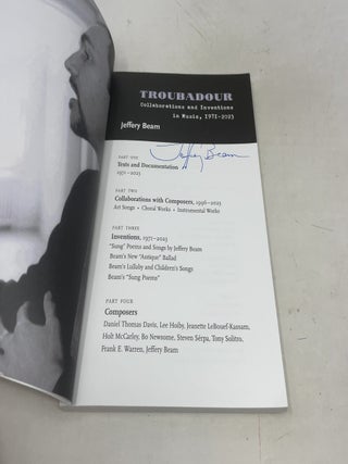 Troubadour: Collaborations and Inventions in Music, 1971-2023