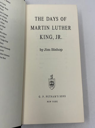 The Days of Martin Luther King, Jr.