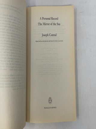 A Personal Record: The Mirror of the Sea